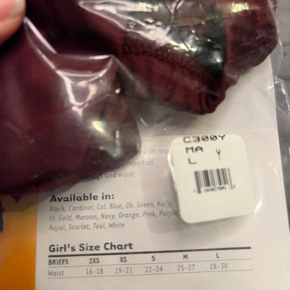 🌻Burgundy briefs - Picture 4 of 4